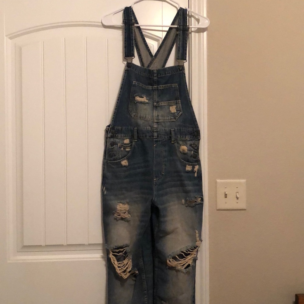 Free people ziggy overalls